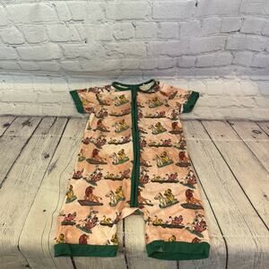 KS Kamilah Styles Lion King Bamboo Shortie Romper